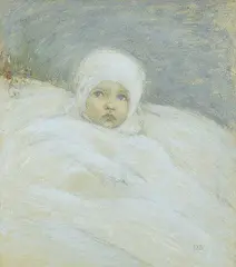Charles de Belle, Baby of Mr. and Mrs. J., 1931, pastel on paper
