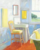 Paul Healey, Untitled - Bathtime, oil on canvas