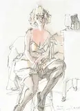 No. One by Robert F.M. McInnis, 1989, watercolour and ink on paper, sold Nov 2015