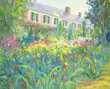 Francine Noreau, Chez Claude Monet, oil on canvas