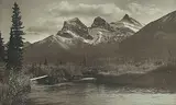 Byron Harmon, Untitled - The Three Sisters, Canmore