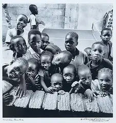 V. Tony Hauser, Yusaka, Zambia, black and white photograph on paper