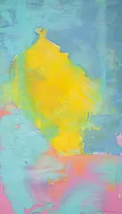Earla M. Alexander, Untitled - Turner, mixed media on canvas