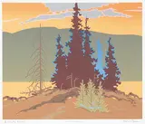 Robert Genn, Summer #AP, colour silkscreen on paper