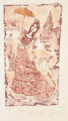 Edwardo Guena, Untitled - Fairytale Dreams #10/50, 2006, colour etching on paper
