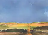 Susan Nolan, Country Road, 1995, watercolour on paper