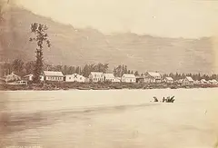 Edward Dossetter, Greenville, Naas River [B.C.], 1880, albumen photograph on paper