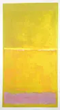 Mark Rothko, Untitled - Green, Yellow, Mauve, photolithographic reproduction on paper