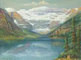 Andreas Roth, Untitled - Lake Louise, 1939, oil on canvas