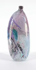 Robert D.M. Held, Tall Iridescent Vessel, 1997, glass
