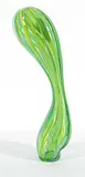 Jonathan Mossop, Green Shapely Vase, 2003, glass