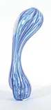 Jonathan Mossop, Blue Shapely Vase, 2003, glass
