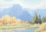 Margaret Shelton, Mt. Bogart, Kananaskis River