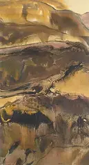 Summer Patterns, Foothills by George James Angliss, 1976, watercolour on paper, sold Apr 2015
