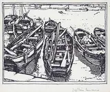 Arthur Lismer, Untitled - Small Crafts, 1925, photo relief print on paper