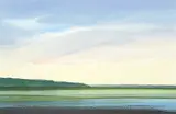 Harry Savage, East of Kingman, 1989, watercolour on paper