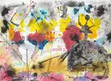 Yone Kvietys Young, How to Recognize a Witch #5, mixed media on paper