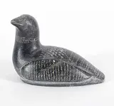 Putugu Joe Talirunili, Untitled - Loon, black stone carving