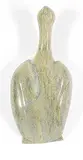 Takealook Temela, Untitled - Bird, 1990, green stone carving