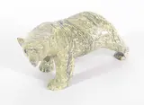 Tommy Tukpanie, Bear, 1994, light green stone carving