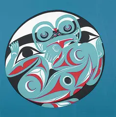 Floyd Joseph, Moon of Change #27/180, 1993, colour silkscreen on paper