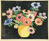 A.C. and Barbara Leighton - Barleigh, Anemonies #30/100