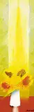 Emile Bellet, Tournesols Verts, 2003, oil on canvas