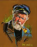 Harley W. Brown, Untitled - The Old Sea Captain