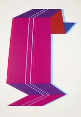 John Kenneth Esler, West Cosmos 1 #20/39, 1969, colour silkscreen on paper