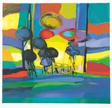 Marcel Mouly, La Clairiere [Lumiere Jaune] #218/300