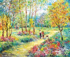 Dimitri Polak, Courting, 2005, oil on canvas