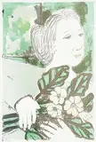 Odette #13/50 by John Harold Thomas Snow, colour lithograph on paper, sold Nov 2014