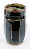 Wayne G. Ngan, Untitled - Slab Style Jar, glazed ceramic