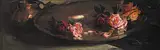 John Chumley, Roses and Brass, oil on canvas