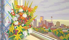 Illingworth Kerr, My View from the Holy Cross, 1984, oil on canvas