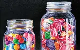 Robert Lemay, Gumballs and Hard Candy, 2012, oil on canvas