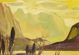 Luke Orton Lindoe, Untitled - Alpine Lake