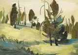 Luke Orton Lindoe, Untitled - Winter Forest