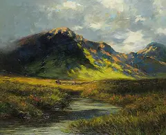 Charles MacDonald Manly, Untitled - Before the Rain, 1911, oil on canvas