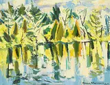 Henri Leopold Masson, Untitled - Paysage d'automne