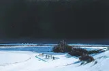 Peter Shostak, Untitled - Hockey Under the Stars
