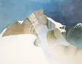 Robert William Sinclair, Cascade Emerging, 1988, acrylic on canvas