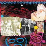 Jane Ash Poitras, Untitled - Indigenous Relations, mixed media on wood panel