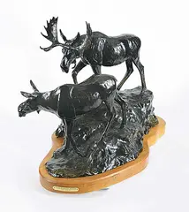 Cody Houston, Clear Mountain Morning #4/15, 1977, bronze sculpture