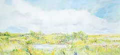 Hendrik Bres, Summer Growth, 1985, acrylic on canvas