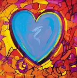 Simon Bull, Now Is The Time To Give Your Heart, 2007, acrylic on canvas