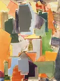 John Anderson, Untitled - Queen St., 1976, acrylic on paper