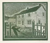 Joe Carter, Chafe House, Petty Harbour, Newfoundland #26/50, 1979, relief print