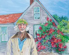 Helen Charters, Untitled - The Fruits of his Labour, 1987, oil on canvas
