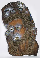 Paul Griffin, Untitled - Day and Night, metal and mixed media sculpture